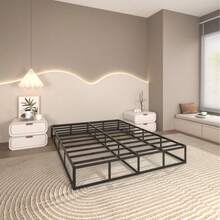 5 7 9 Inch Metal Box Spring For Queen Bed – Base De Cama Queen / Cama King Size, Heavy Duty Beds Frame, 3000 Lbs Capacity, Low Profile Mattress Foundation, Noise-Free, Easy Assembly,Camas Queen Modernas,Cama Full,Camas Queen Modernas,Room Decor,Furniture,Christmas,Furniture Living Room,Living Room Decor,Room Decoration Stuff - 9吋高 - 查看 4