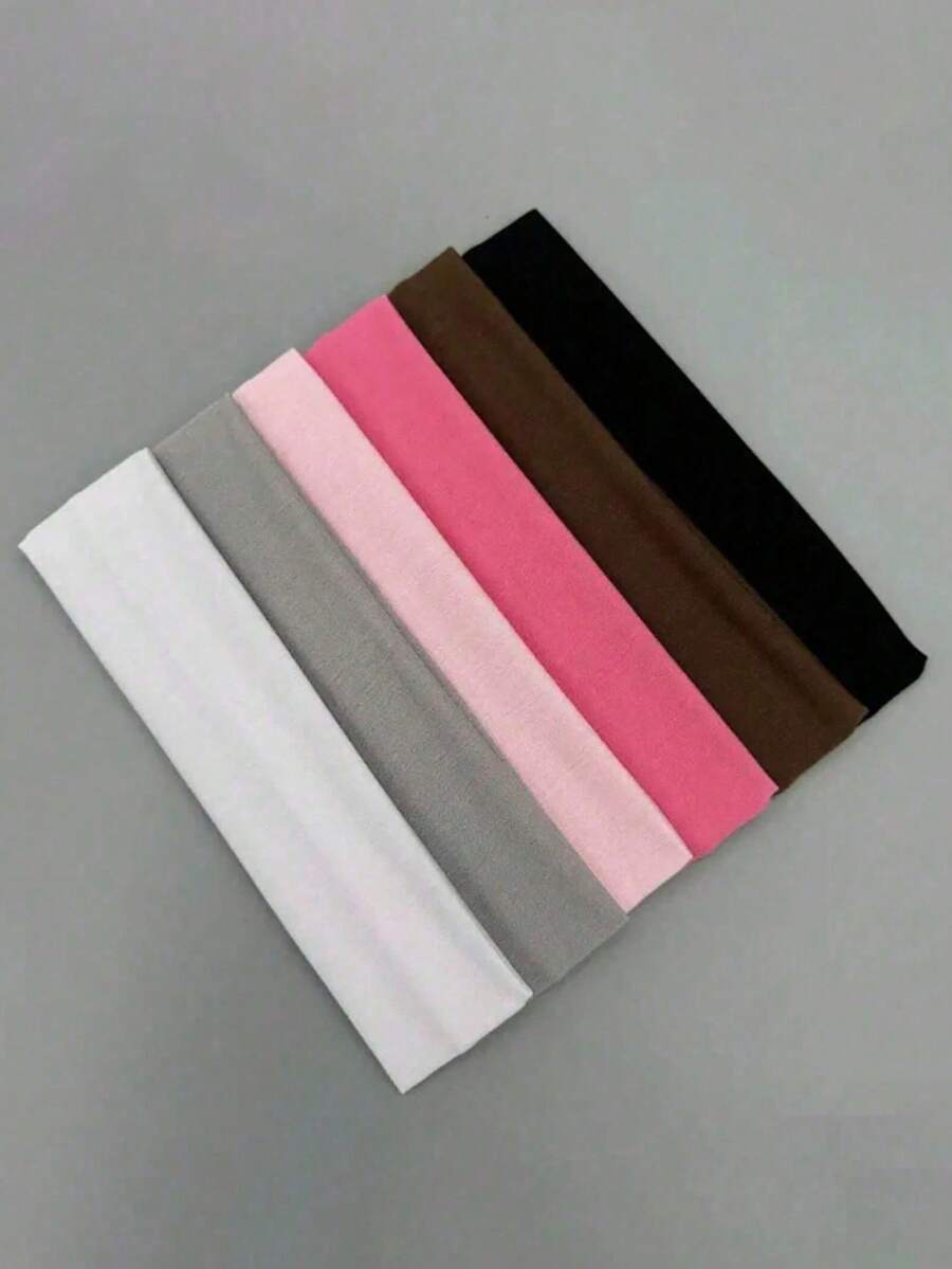 1/3pcs Soft Stretchy Headbands -Soft Fabric Hair Bands,Sports Sweat-Absorption Headband,Non-Slip Wide Elastic Headwear For Women,Washing Face,Solid Color Knitted Hair Accessories Essentials,Hairbands For Skincare Makeup,Fitness And Casual Street Style Gym, All Season Turban Headband, Hairband