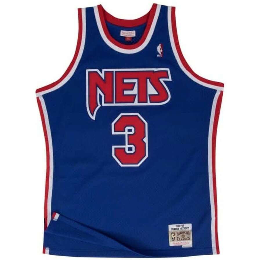Mitchell & Ness SMJYGS18183-NJNROYA92DPE Men's Basketball Jersey In Blue ✅ Delivery Within 24/72 Hours To Spain (Peninsula) - Blue - View 1