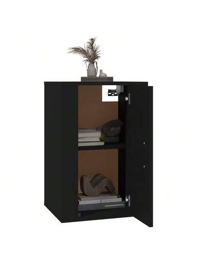 VidaXL TV Wand Units Pcs 40x34.5x60 Cm Zwart view 3