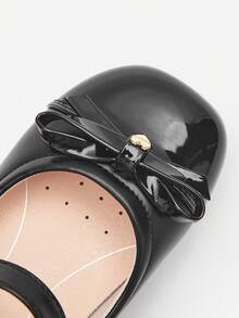 Balabala New Girls' Ballet Soft Bottom Princess Shoes - Black - View 8