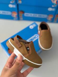 Baby Boy's Shoes, Adjustable Children's Sandals, Easy To Put On, Molekinho - Rỉ Nâu - Xem 2