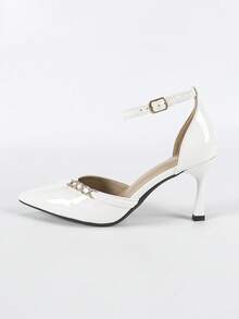 2025 Damen Spitze Zehen High Heel Mode Pumps, Elegant