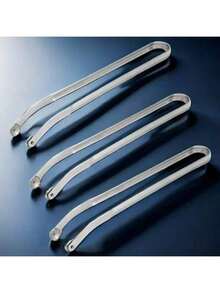 2 szt. szczypiec ze stali nierdzewnej, grube i odporne na ciepło do kiełbas, parówek i narzędzi do grillowania na świeżym powietrzu