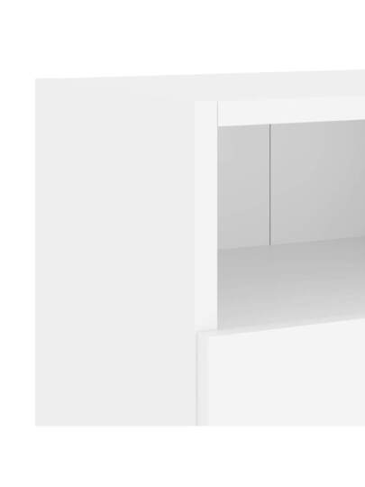 VidaXL TV Wand Unit 60x30x30 Cm, Finished Wood, Wit view 11