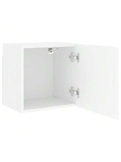 VidaXL TV Wand Unit 40.5x30x40 Cm, Finished Wood, Wit view 6