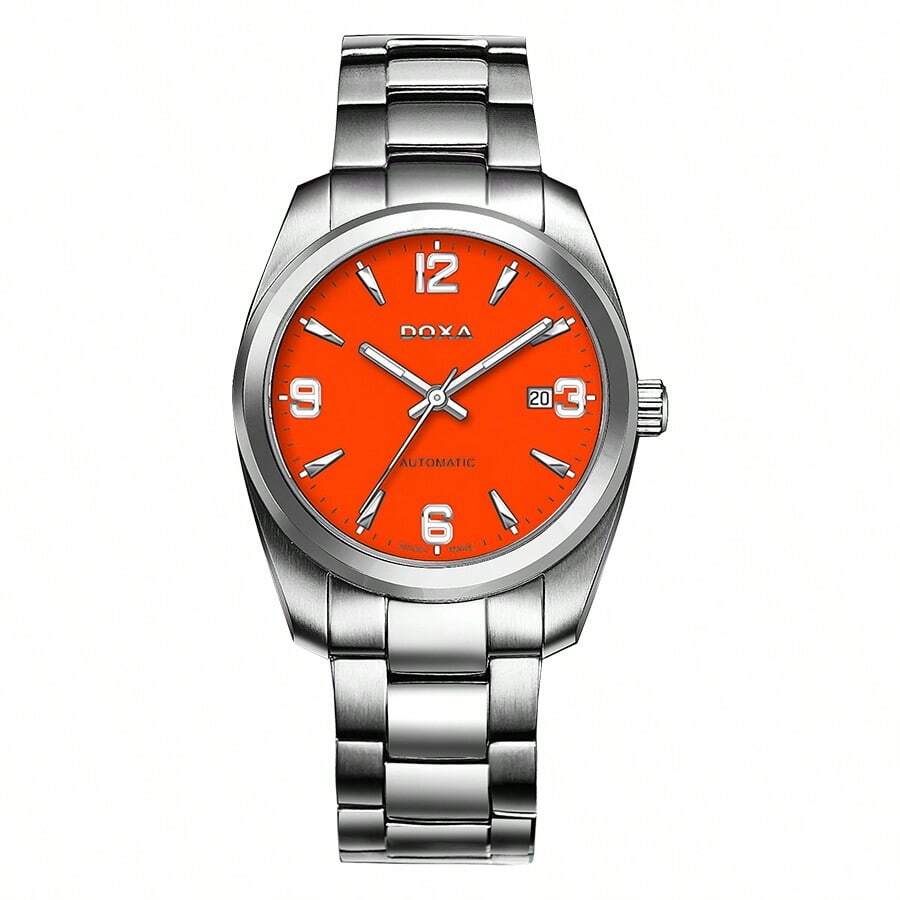 DOXA ساعة ميكانيكية أنيقة للرجال للأعمال والتنقل D205