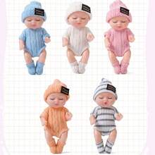 دمية رضيع صغيرة معاد إنشاؤها/دمية سيليكون واقعية مريحة، مناسبة للبنات والأولاد والأطفال الصغار وروضة الأطفال، هدية عيد الميلاد وتخرج رياض الأطفال (اللون والطراز عشوائي)، ديكور المنزل، ديكور الغرفة، دمية رضيع، ألعاب للبنات، ألعاب بنات رضع، دمية رضيع، ألعاب للبنات، ألعاب بنات رضع - متعدد الألوان - مشاهدة 4