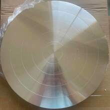 1件陶瓷陶艺旋转工具，双面铝合金陶土雕塑平台