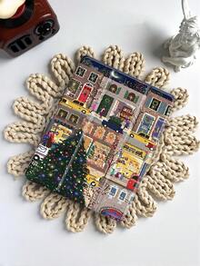 Christmas Eve Street Market Pattern Tablet Case, Compatible With IPad 9.7/10.2/10.5/10.9/12.9/Pro 11, 10th Generation, Compatible With Samsung Galaxy Tab S6 Lite 10.4-Inch, Compatible With Kindle Paperwhite 12th Gen 2024, Kindle (11th Generation) 2022 Version, Soft And Drop Resistant, Intelligent Standing/Automatic Wake-Up/Sleep, Christmas/Christmas Gifts/Holiday Gifts