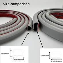 1pc 1.5cmx2m Decorative Wire Trough - Conceals Exposed Wires, Soft And Tidy Wire Management Strip, Prevents Tripping Hazard, Easy Floor Surface Installation, Space-Saving, Durable, Wire Cover Strip - Multicolor - View 13