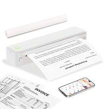 1pc U8 A4 Portable Printer Wireless For Travel - M08F US Letter Size Wireless Mobile Printer, Support 8.5" * 11", 279.4 X 215.9mm US Letter Size Thermal Paper, Inkless Thermal Compact Printer, Compatible With Android And IOS Phone, IPads & Laptop, Compact And Space-Saving Design Printer For Traveling, Photo Printing, Work, Office, Business, Home, Car, University, Study, Multi-Functional Printer For Officer, Student, HD Printer With 203dpi, U8 Wireless Printer With Strong Compatibility For Printing PDF, Word, Images, Web, Etc, Built-In 1200mAh Rechargable Battery With Type-C Cable, Great Tool For Improving Work Efficiency, Portable Tattoo Printer For Gifts, Christmas Gifts, New Years Gifts For Everyone, Black/White - 白色 - 查看 1