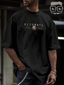 Oversized T-Shirt Streetwear Dragon Ball Z Majin Boo Gordo Anime REF 7293 VEST NERD - 黑色 - 查看 4