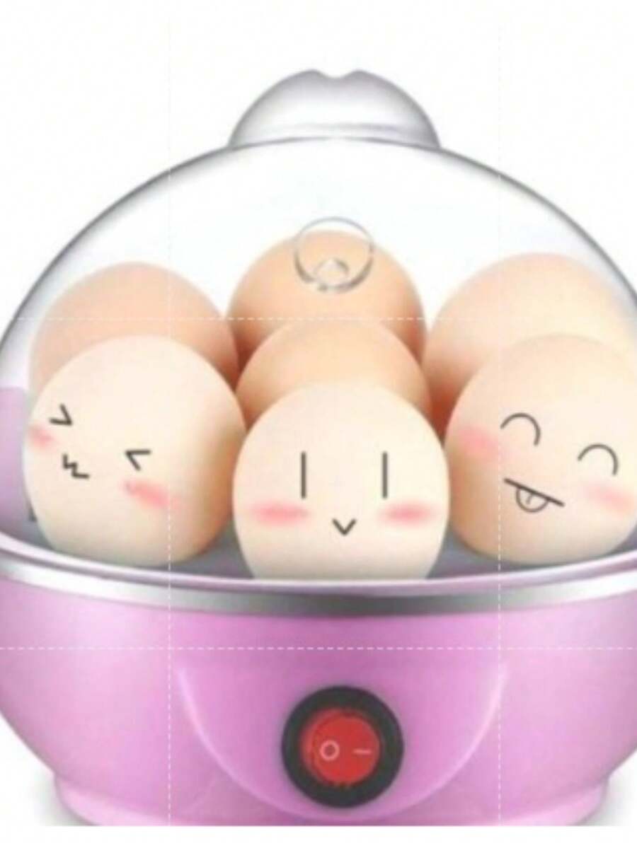 Electric Egg Cooker Steam Cooking Machine Egg Cooker 110V And 220V - Pink - View 1