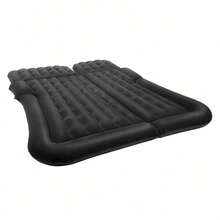 OUKANING Black Inflatable Mattress Car Air Mattress Car Inflatable Bed Cushion Camping Travel Bed - 黑色 - 查看 4
