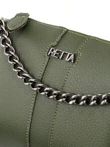 Retta Official Small Crossbody Women's Party And Hand Bag - 軍綠色 - 查看 3