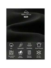 GIGI's GIRL" Soft & Stretchy -Cotton T-Shirt - Comfy Crew Neck, Short Sleeve Summer Top For Girls - màu đen - Xem 5