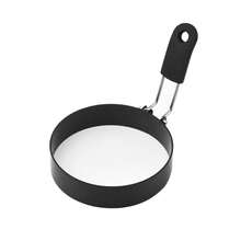 Top Rated Egg Rings, Stainless Steel Egg Mold, Round Egg Cooking Rings With Silicone Handles, Non-Stick Egg Rings For Frying Pan Breakfast Cooking - Multicolor - View 17