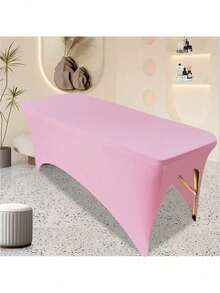 1pc 8ft Salon Massage Table Cover, Stretchy Eyelash Extension Bed Cover, Suitable For Eyelash And Beauty Salon Massage Beds - Multicolor - View 11