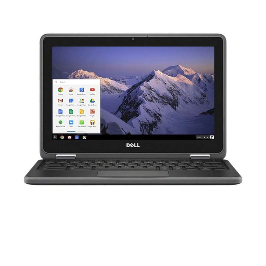 Refurbished - Dell Chromebook 11 3100 11.6" Touch 4GB 32GB EMMC Celeron® N4020 1.1GHz ChromeOS, Black - 黑色 - 查看 1