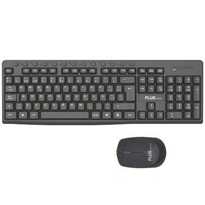 campus Conjunto Teclado y Ratón Plus Office Wireless Combo – Kit Inalámbrico Completo para Oficina y Estudio ✅ Entrega 24/72h a España (península)