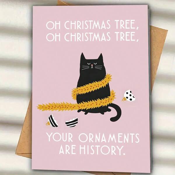 1pc Funny Sister's Birthday Card, With The Text "I Smile Because You Are My Sister, And I Laugh Because There's Nothing You Can Do About It", A Humorous Teasing, A Great Gift To Give To Your Best Sister On Special Occasions Like Birthdays, Anniversaries, Especially In The Fall.