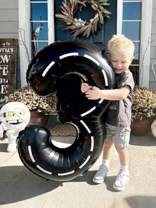 1 cái - Bóng bay số màu đen 40 inch, Bóng bay số khổng lồ 0-9 theo đường đua, Đồ dùng cho tiệc sinh nhật theo chủ đề đua xe, Giáng sinh, Chủ đề thi đấu, Đồ trang trí tiệc sinh nhật 1 tuổi, Kỷ niệm, Đồ trang trí tốt nghiệp, Đồ trang trí sinh nhật bé trai, Tiệc chào đón em bé, Đồ trang trí sinh nhật theo trò chơi, Lễ kỷ niệm, Tiệc tùng, Tụ họp gia đình, Ngày lễ, Đồ trang trí lễ kỷ niệm, Đạo cụ chụp ảnh, Tắm, Đồ trang trí sinh nhật theo phương tiện giao thông, Năm mới - Nhiều màu - Xem 3