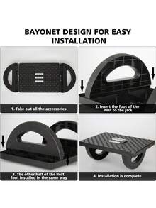 1-Piece Rocking Ergonomic Foot Stool With Massage Roller - Under Desk Fatigue Relief, Non-Slip Rocking Footrest For Office, Study, Or Living Room Use - Gray/White/Black - Posture Correction, Durable PP Material, Foot Massage Tool | Massage Foot Pad | Manual Massage Roller - Multicolor - View 6