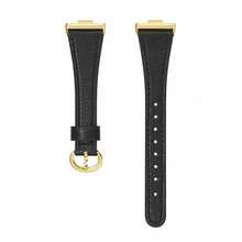 1pc Unisex Fashion PU Leather Pointed Tail Semi-Circle Metal Buckle Connector Compatible With Huawei Watch Fit 3, Huawei Watch Fit 4, Huawei Watch Fit 4 Pro - one-size - View 9