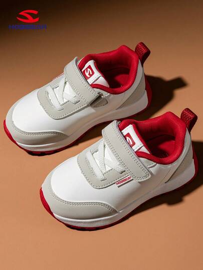 HOBIBEAR 1 Par de Sapatos Casuais Infantis, Cabedal de Couro Impermeável, Ajuste Folgado para Meninos e Meninas, Sapatos Confortáveis para Caminhada ao Ar Livre, Moda Minimalista, Adequado para Todas as Estações, Outono/Inverno, Sapatos para Bebês