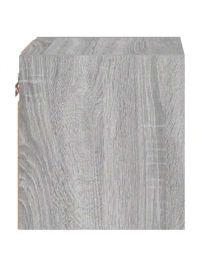 VidaXL TV Wand Units LED Pcs 30x28.5x30 Cm Grijs Sonoma Oak view 9