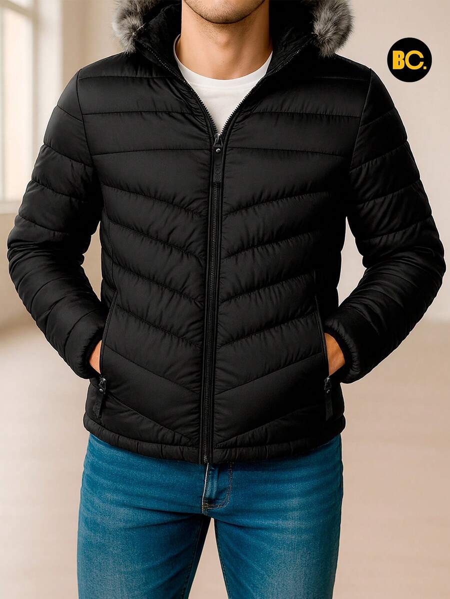 Big City Men Jackets And Coats - Black - View 1