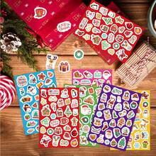 Merry Christmas Stickers Bulk For Kids 170 PCS Christmas Decorations Cute Snowman Santa Stickers For Envelopes Gifts Scrapbooking Crafts Cards Xmas Office School Classroom Holiday Party Favors,Christmas Stocking Stuffers For Kids, Xmas Gift - Multicolor - View 7