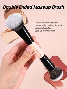 MAANGE 1pc/2pcs/3pcs6pcs/7pcs Professional Dual-Head Facial Makeup Brush,Soft To Touch,Multifunctional Makeup Tool,With Paper Box,Contain Powder Brush,Blush Brush,Concealer Brush,Smudge Brush,Foundation Brush,Contour Brush,Blending Brush,Gentle On Skin,Suitable For All Skin Types,For Perfect For Daily Use And Travel,Gift For Women & Girl,Foundation Brush,Concealer Brush,Blush Brush,Contour Brush,Blush Brush,Bronzer Brush,Powder Brush,Foundation Brush,Blush Brush,Giveaways - Multicolor - View 6