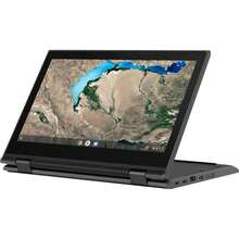 Refurbished - Lenovo Chromebook 300e (81QC0000US) 2nd Gen 2-In-1 11.6" Touch 4GB 32GB EMMC Celeron N4000 1.1GHz - màu đen - Xem 1