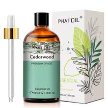 PHATOIL 100ml/3.38fl.Oz eterisk olja lavendel ros vanilj eukalyptus eukalyptus pepparmynta eteriska oljor ren aromaterapi luftfuktare massage diffusorolja citron citrongräs bergamott tea tree kanel svartpeppar - Multi dofter - Visa 12