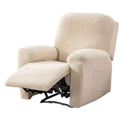 1件装防水躺椅套，带口袋，单人座沙发套