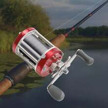 YUNRUX Round Baitcasting Reel Conventional Reel For Catfish Baitcasting Fishing Reel - Multicolor - View 5