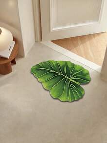 1件/3件装豪华热带树叶U型浴室地垫，鲜艳绿色，逼真纹理，适用于浴室、餐厅、卧室、客厅、厨房装饰，尺寸不规则，裁剪误差1-5厘米，浴室地垫、浴室地毯、门垫、小地毯、地毯、垫子、家居装饰、区域地毯、户外地垫、家居装饰、区域地毯、卧室地毯、可水洗地毯 - 綠色 - 查看 13