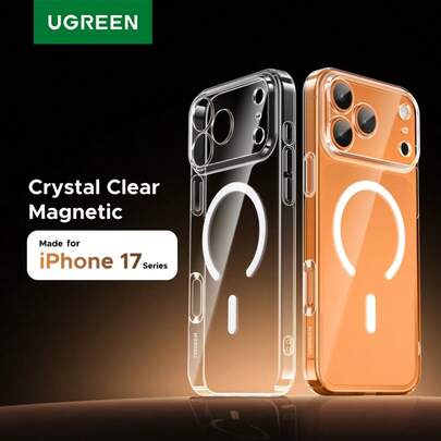  Ốp điện thoại UGREEN chống sốc từ tính trong suốt dòng Airbag, tương thích với iPhone 17 Air Pro Max, quà tặng mùa xuân, lễ Phục sinh.