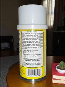 Quita Goma en spray 160ml. Quita goma está formulado en combinación con cítricos y sirve para remover etiquetas, grasa, goma de mascar, lápiz labial, cintas adhesivas, crayón, etc. - Quita goma Spray - Ver 5