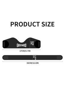 GOUNOD 1 件硅胶膝盖支撑带 - 易于使用的髌骨稳定器，适合运动、健身和日常穿着，高弹性，固定保护，有黑色、灰色、粉色、蓝色可选，舒适贴合的多功能膝盖带。 - 彩色 - 查看 9