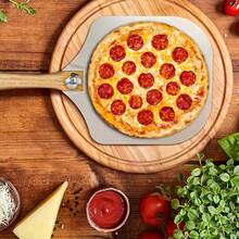 TAIMASI Premium Pizza Stone Set - Large Thermal Shock Resistant Baking Stone For Oven & Grill | Includes Peel Paddle & Cutter - Essential For: • Labor Day Backyard Cooking • Thanksgiving Holiday Baking • Christmas Gift For Home Chefs • New Year's Culinary Resolutions