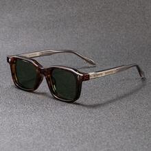 HBK 金属镜腿设计眼镜CP镜框方形复古休闲经典眼镜男女派对和节日礼物