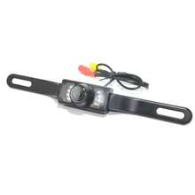 Universal Car Rear View Camera, Vehicle License Plate Backup Camera 170° HD 7 LED Parking Camera Waterproof Night Vision. - Black - View 8