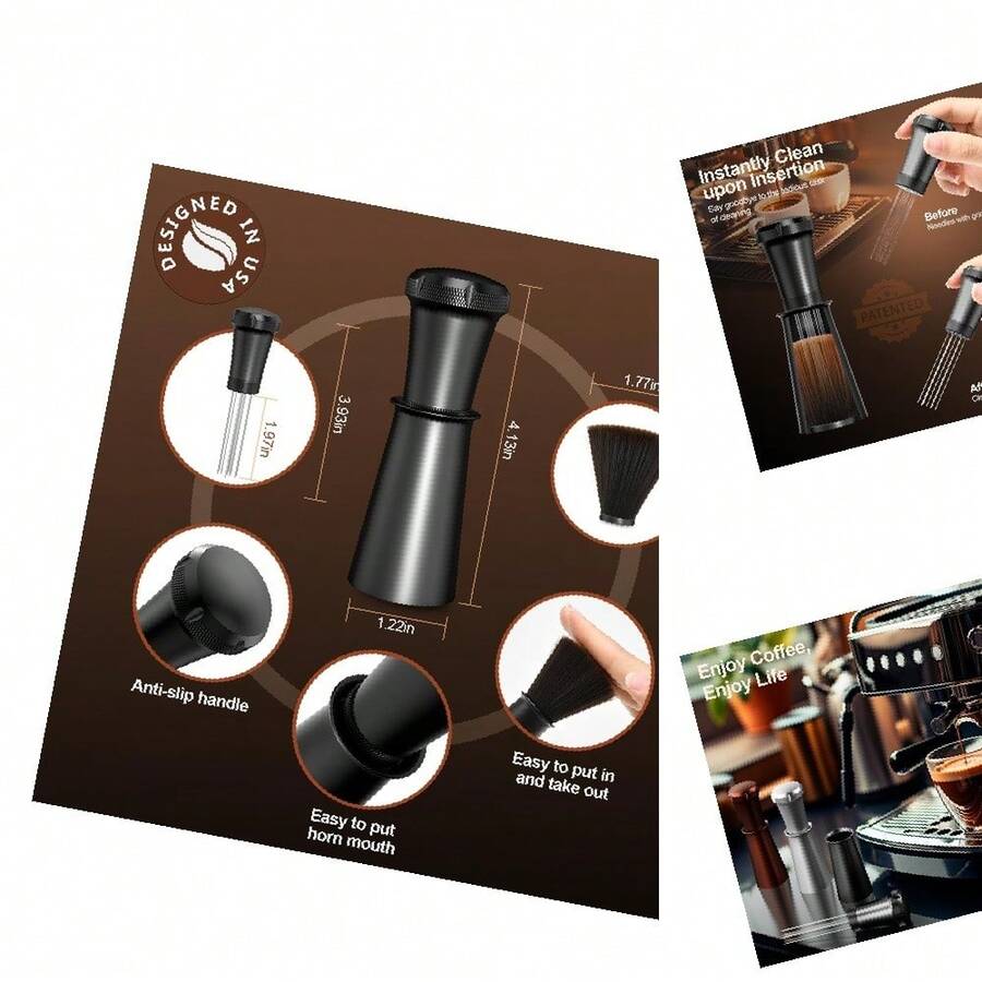 适用于 Breville Barista 意式咖啡机的升级版强磁 WDT 工具，小巧轻便，价格实惠，情人节礼物，旅行必备，房间装饰，情人节礼物，廉价好物，房间用品，1 美元商品，度假必备，女士礼物，卧室用品，情人节，99 美分 - WDT 工具 - 查看 1
