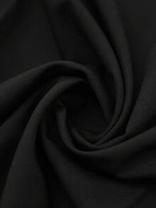 黑色V领短袖手术服套装，医生和护士的医疗制服