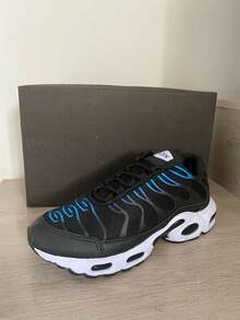 Men's Box Tennis Shoes Comfortable For Walking, Training And - Blue - View 1