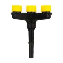 Garden Hose Sprayer Nozzle Watering Pipe Garden Water Spray Misting Nozzle Perfect For Lawn Garden And Yard - Yellow - View 4