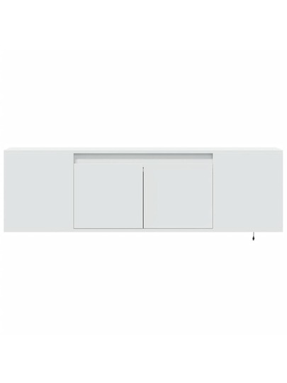 VidaXL TV Wand Unit LED Lighting 135x31x39.5 Cm Wit view 6